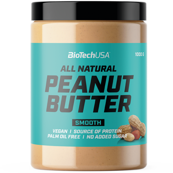 BiotechUSA Peanut Butter Masło Orzechowe 1000g