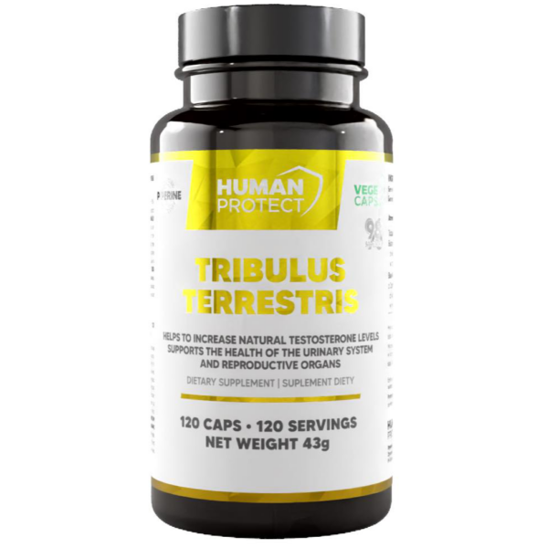 Human Protect Tribulus Terrestris 98% 120 kaps
