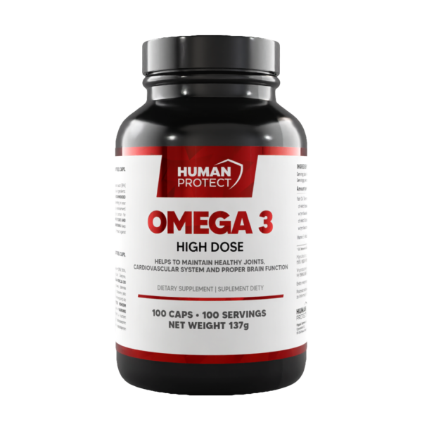 Human Protect Omega 3 High Dose 100 kaps żelowe