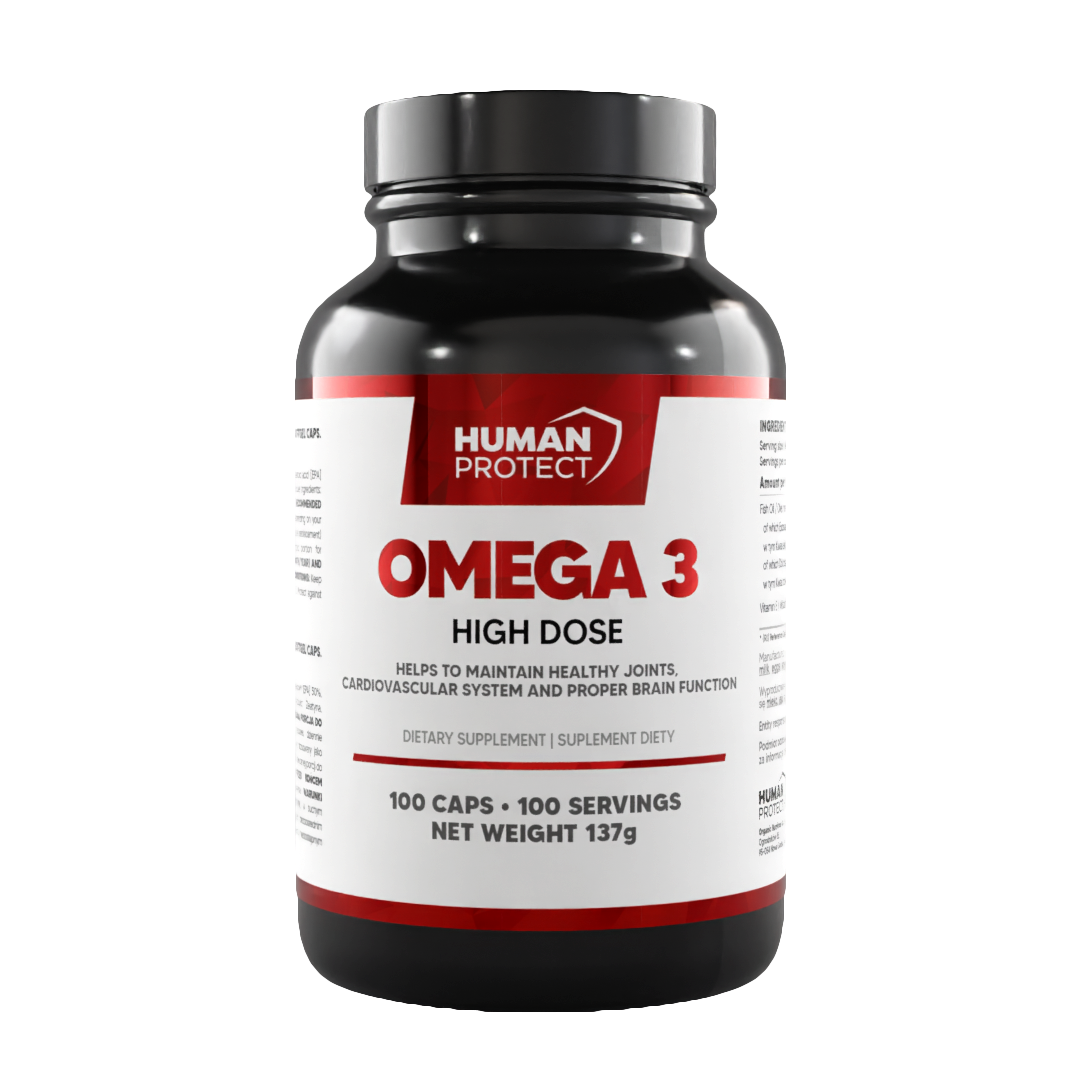 24967.png Human Protect Omega 3 High Dose 100 kaps żelowe - obrazek 1