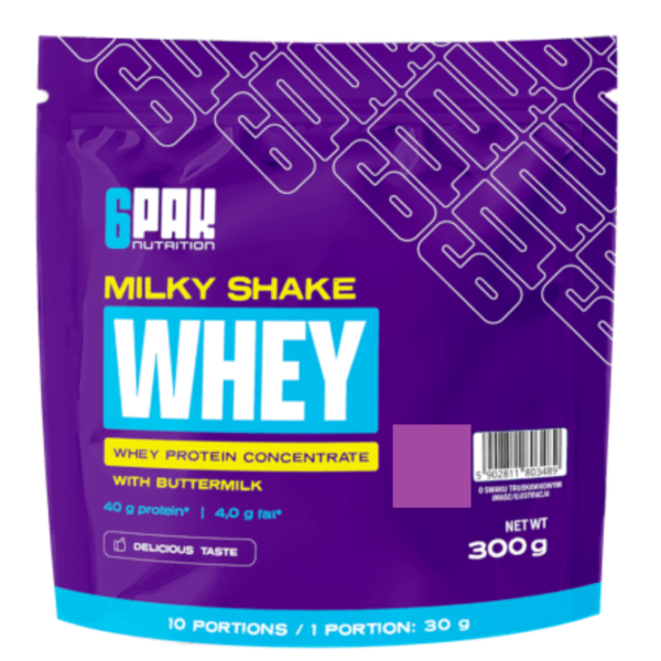 6PAK Nutrition Milky Shake Whey 300g
