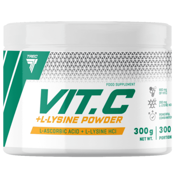 Trec Vit.C +Lysine Powder (Witamina C + Lizyna HCL) 300g