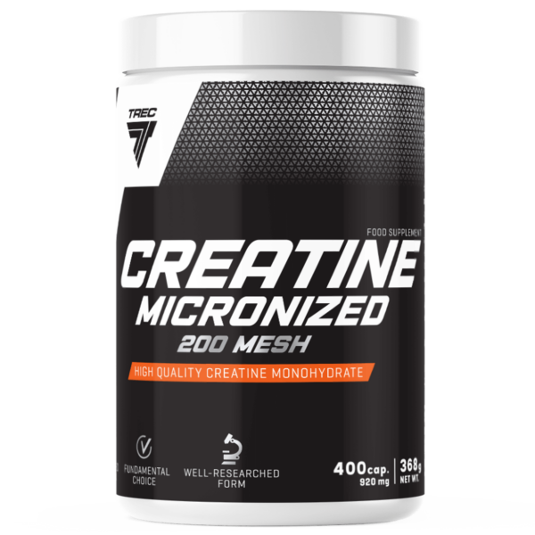 Trec Creatine Micronized 200 MESH Kreatyna 400 kaps