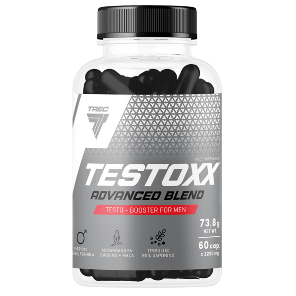 Trec Testoxx Ziołowy Booster Testosteronu 60 kaps