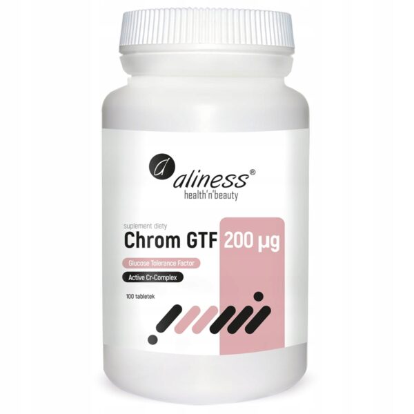 Aliness Chrom GTF Active Cr-Complex 200µg x 100 tabl