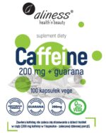 Aliness Caffeine 200mg + guarana x 100 kaps - obrazek 2