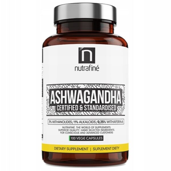 NUTRAFINE ASHWAGANDHA 100 kaps