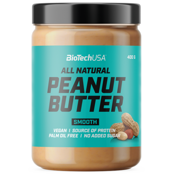 BiotechUSA Peanut Butter Masło Orzechowe 400g