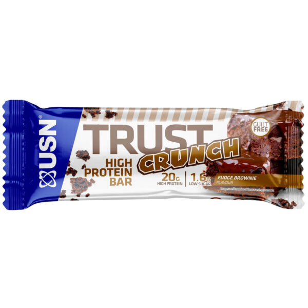 USN TRUST Crunch Bar Przepyszny Baton Wysokobiałkowy 60g