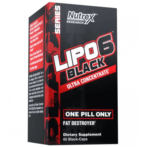 Nutrex Lipo-6 Black Ultra Concentrate 60 kaps