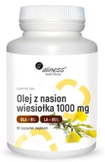 Aliness Olej z nasion wiesiołka 9% 1000mg x 90 kaps