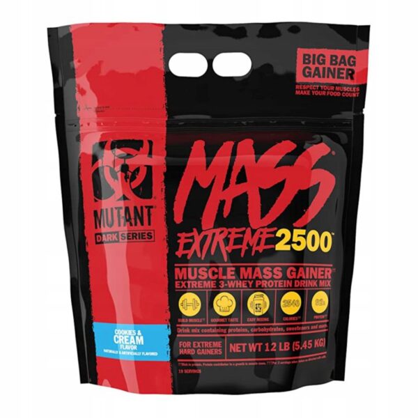 Mutant Mass Gainer Smaki Duży 5,45kg